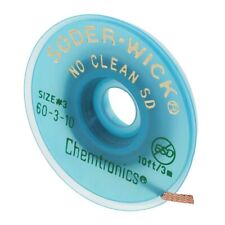 Chemtronics 60-3-10 Soder-wick No-clean Desoldering Braid .080 10 Esd Safe