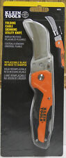 Klein Tools 44218 Folding Cable Skinning Utility Knife With Replaceable Blade