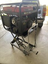 Hydraulic Lift Table Cart 500 Lbs Rolling Manual Scissor Lift Table 27.5 Height