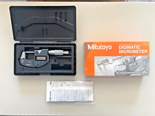 Mitutoyo Ip 65 Coolant Proof Digimatic 293-340 Digital Micrometer Mdc- 1 Pj