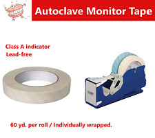 Dental Autoclave Indicator Tape Autoclave Monitor Tape 60 Yd Class A Indicator
