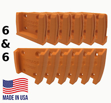Orange 6 6 Combo Pack Ridgid 18v Tool And Battery Mounts Hangers Holders