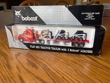 Rare Bobcat Dealer Promo Flatbed Tractor Trailer W3 Skidster Loaders Nib