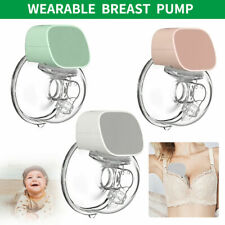 Portable Electric Breast Pump Usb Silent Wearable Hands-free Automatic Milker Us