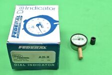 Mahr Federal A21-x Dial Indicator .0001 Full Jeweled - Excellent - Usa