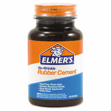 Elmers Rubber Cement Repositionable 4 Oz E904