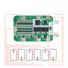 6s 12a 24v Pcb Bms Protection Board For 18650 Li-ion Lithium Battery Cell