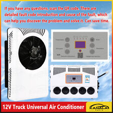 12v For Semi Trucks Rv Caravan English Panel Air Conditioner Split Ac 10000 Btu