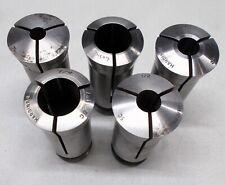 Lot Of 5 Hardinge 5c Collets  All Have External And Internal Threads 5-c