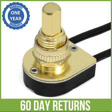Zing Ear Inline Push Button Light Lamp Canopy Switch Single Pole 38 58 Shank