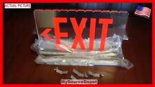 Lightingled Exit Signred Mirrores7270rmdacbattery Backup Type