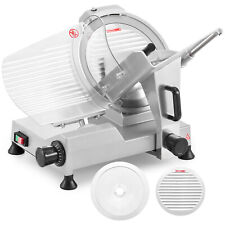12 Commercial Electric Meat Slicer Food Cutter 320w 1600rpm Deli Cheese Slicer