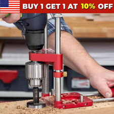 Drill Guide Locator Woodworking Drilling Template Tool Portable Press Machine Us