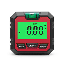 Lcd Digital Angle Finder Level Box Protractor Inclinometer Gauge Red G4s5