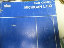 Volvo Michigan L180 Wheel Loader Parts Book Manual