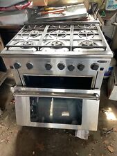 Dcs 36 Stainless Steel 6 Burner Gas Range With Convection Oven