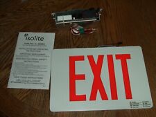 Isolite Tl Series Thin-line Recessed Ceiling Led Exit Sign Die-cast