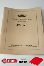 Bullard Vertical Turret Lathe Vtl 42 Parts Manual