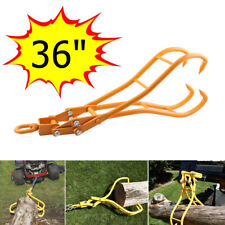 4 Claw Skidding Tongs 36inch Log Lifting Dragging Tongs Steel Grabber