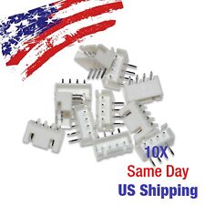 Jst Xh2.54mm 4 Pin Right Angle Wire Cable Connector Header Male Pcb Usa 10pcs