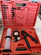 Hand Held Vacuum And Pressure Pump Tester Set Brake Fluid Bleeder Bleeding Kit