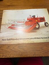 White Tractor 6200 Windrower Brochure Fcca