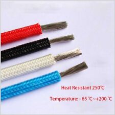 Heat Resistant 250 Fibreglass Cable 0.3mm 25mm High Temp Parts Knit Wire