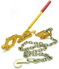 New Chain Strainer Cattle Barn Farm Fence Stretcher Tensioner Repair Barbed Wire