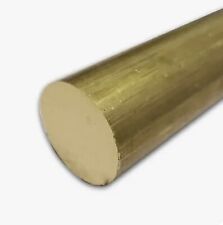 5 Pieces Of 516 C360 Brass Solid Round Rod 12 Long Lathe Bar Stock .312 Od