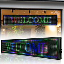 40x8 Outdoor Led Sign Programmable Scrolling Message Display Board Advertising