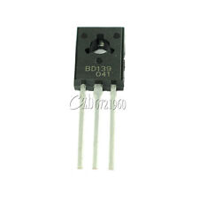 100pcs Bd139 To-126 Npn 80v 1.5a Power Transistors