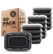 Freshware Meal Prep Containers 50 Pack 1 Compartment Food Storage Containers