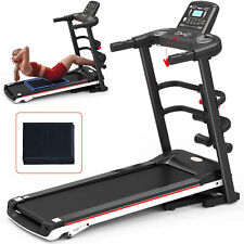 Ksports 16 Inch Wide Foldable Home Treadmill W Bluetooth Fitness Tracking App