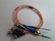 Spring Load Kelvin Probe With Keysight Bnc And Cab Connectors - Custom Made