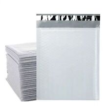 50 2 8.5 X 11 Poly Bubble Padded Envelopes Mailers Shipping Bags White 9x12