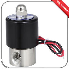 1 Solid 14 Npt Air Ride Suspension Valve Electric Solenoid Stainless Steel 12v