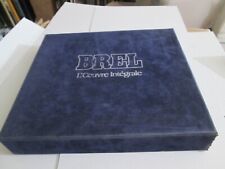 Jacques Brel Loeuvre Intgrale Brel 14 Lp Deluxe Felt Box Set Nm Barclay