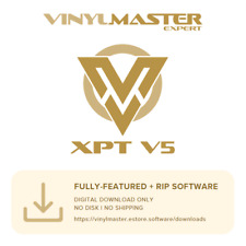 Vinyl Printer-cutter Plotter Vinylmaster Xpt Software Rip Print Cut Print V5