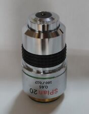 Olympus Splan 20x 0.46 1600.17 Microscope Objective Used From Japan