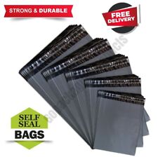 Strong Grey Mailing Post Mail Postal Bags Plastic Postage Poly Mailer Parcel Bag
