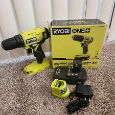 Ryobi One Plus 18v Cordless Compact Drill Wbattery 18v Battery And Charger