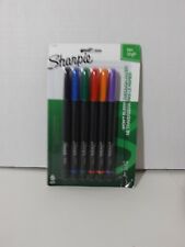New Sharpie 6 Count Pen Stylo Marker Set