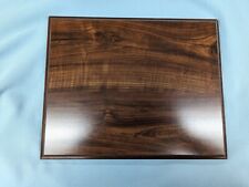Trophy Parts 10 12 X 13 Plaque Cherry Finish Keyhole Slots For Mounting