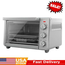 6-slice Crisp N Bake Air Fry Countertop Convection Toaster Oven Toast 12 Pizza