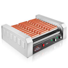 Commercial Electric 30 Hot Dog 11 Roller Grill Cooker Machine