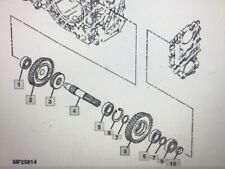 John Deere 4720 Tractor 2 Speed Rear Pto Shift Collar Part M808536