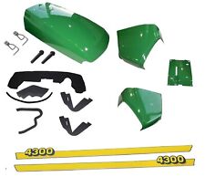 New Upper Hood Fuel Door Kit Cowl Set Mounting Seal Kit Fits John Deere 4300