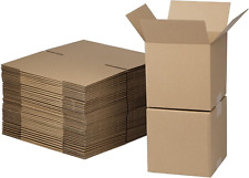 Set Of 40 Brown Corrugated Cardboard Box Literature Mailer Assorted Dimensions