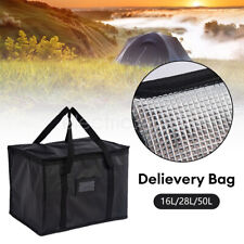 16l50l Large Food Delivery Insulated Bags Pizza Takeaway Thermal Warm Cold Bag