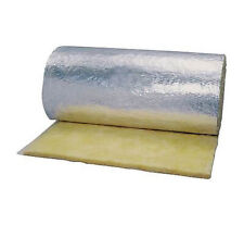Reflective Frk Foil Faced Fiberglass Duct Insulation Hvac Pipe Wrap 2.2 R8 4x25